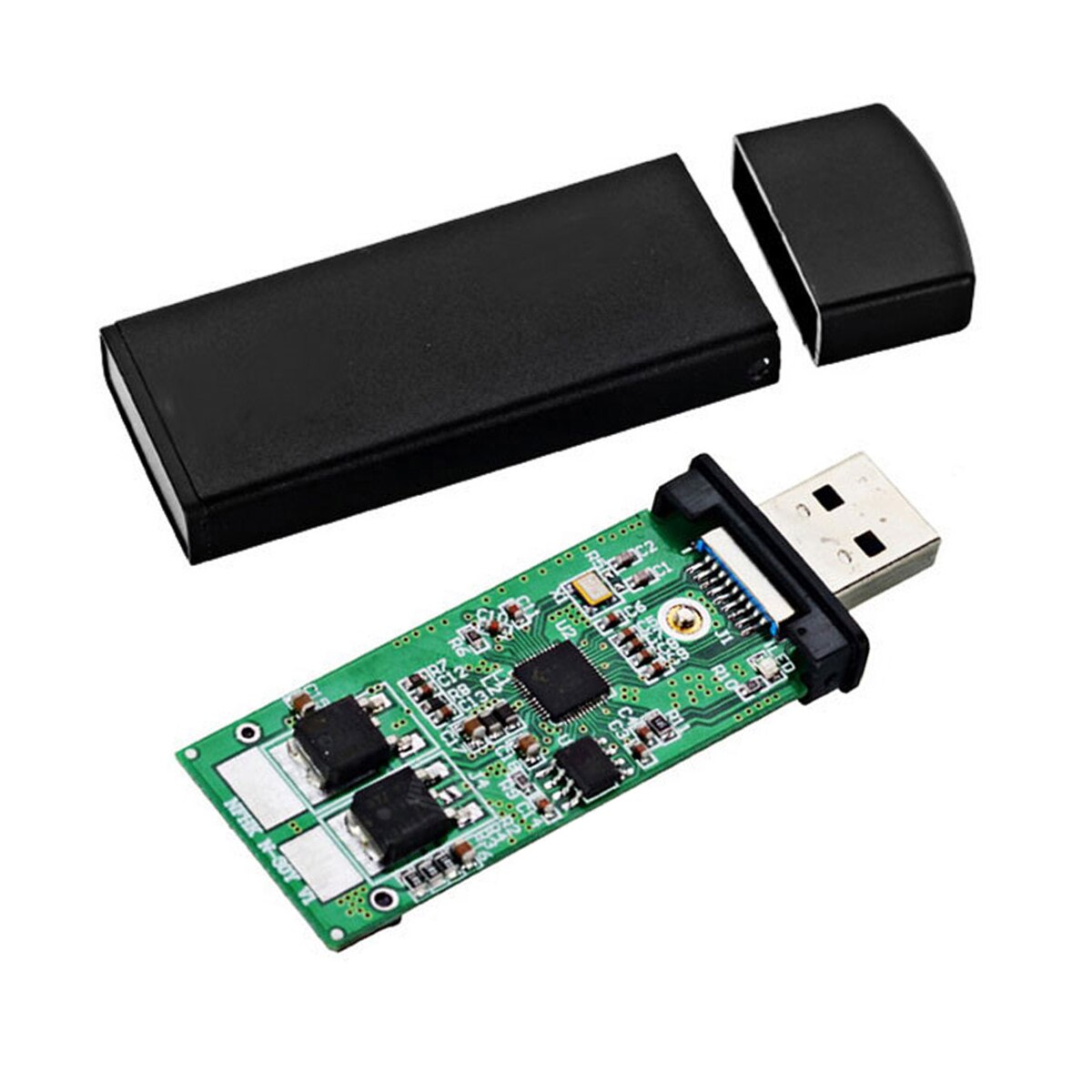 Jimier-2  SSD to USB 3.0, 42mm NGFF M2 ܺ PCB..